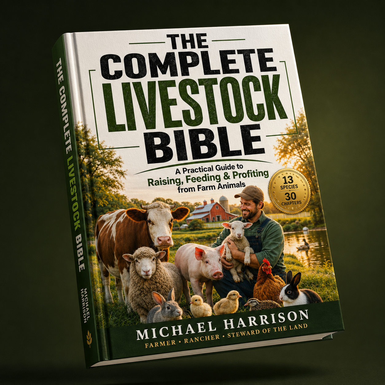 The Complete Livestock Bible: A Practical Guide to Raising, Feeding & Profiting from Farm Animals - 1